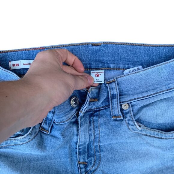 True Religion Jeans Size 32 GENO Blue - Picture 6 of 6
